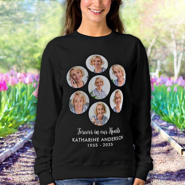 Moletom Memória Personalizada Moderna 7 Imagens (Criador carregado)