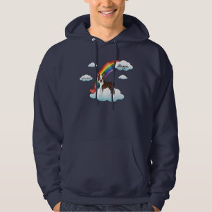 Moletom Memorial Rainbow de Chocolate Brown Boston Terrier