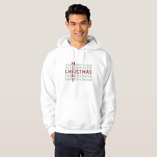 Moletom Men’s Christmas Hoodies & Sweatshirts (Frente Completa)