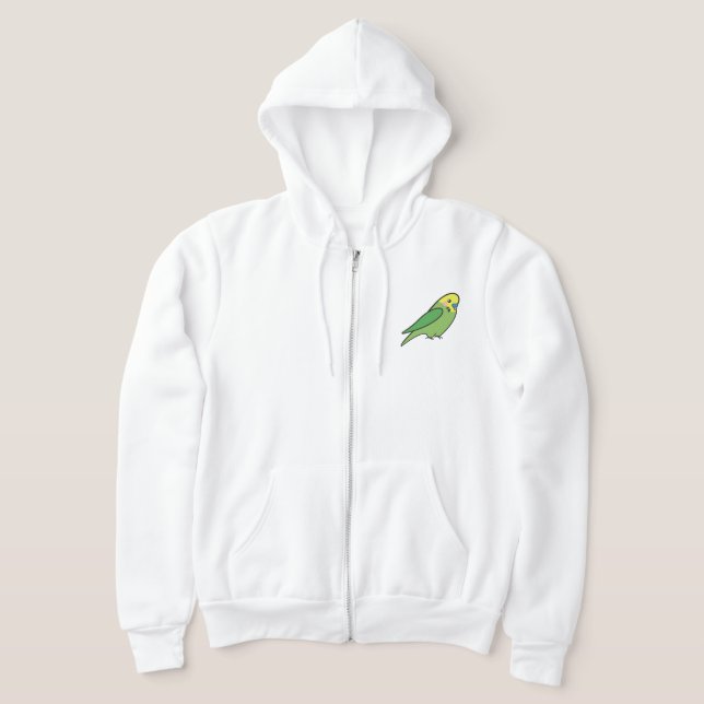 Moletom Men’s Hoodie with Boy Parakeet (Postura )