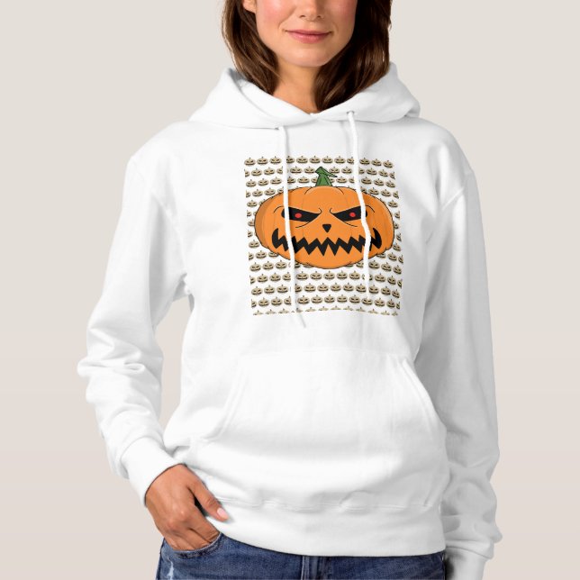 Moletom Menacing Jack O'Lantern Halloween (Frente)