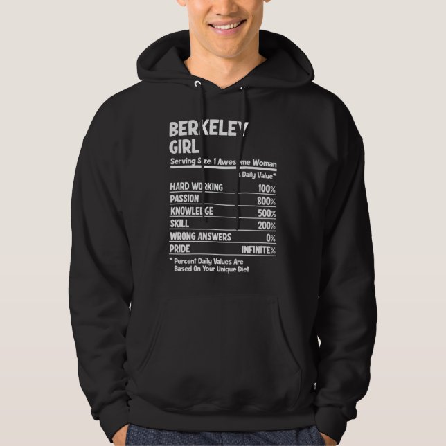 Moletom Menina de Berkeley (Frente)