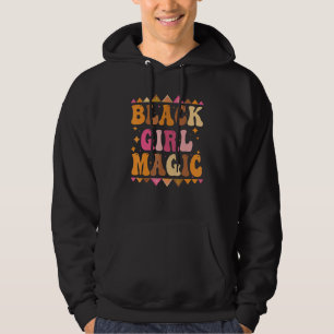 Moletom Menina Negra Magia para Mulheres Meninas Crianças 