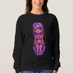 Moletom Menina roxa 