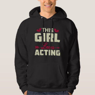 Moletom Meninas Amam o Show de Teatro Atuar Essa Atriz É I