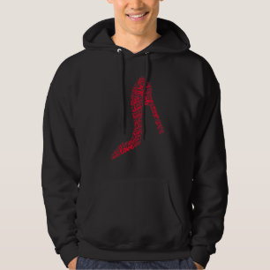 Moletom Meninas Amam Sapatos de Mulheres Saltos Altos Stil
