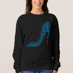 Moletom Meninas Amam Sapatos Feminino Stiletto Saltos Alto