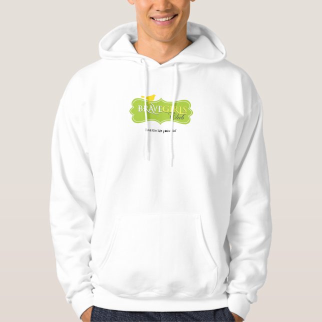 Moletom Meninas bravas Hoody - ame a vida onde você está (Frente)
