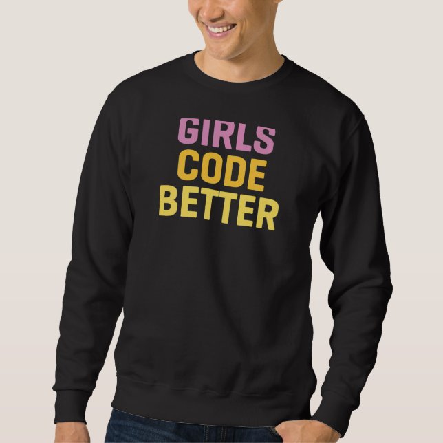 Moletom Meninas Código Melhor Programação Computação (Frente)