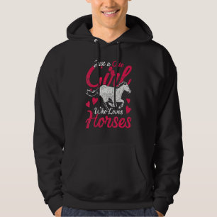Moletom Meninas de Cavalo Animal Mulheres Equestres Cavala