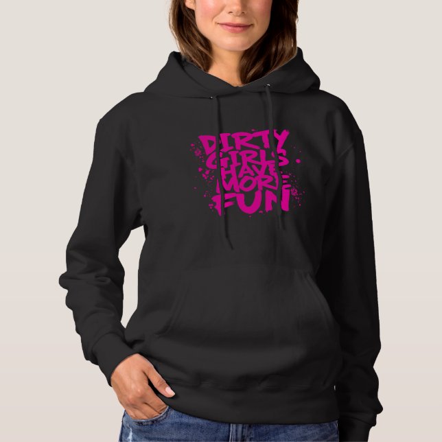 Moletom Meninas Sujas se Divertem Mais Mudder Mudding Girl (Frente)