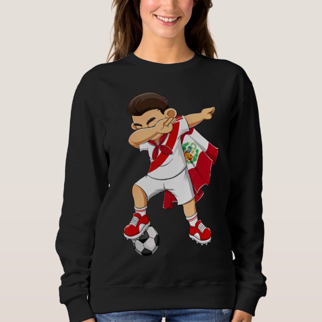 Moletom Menino de futebol maldito do Peru (Frente)