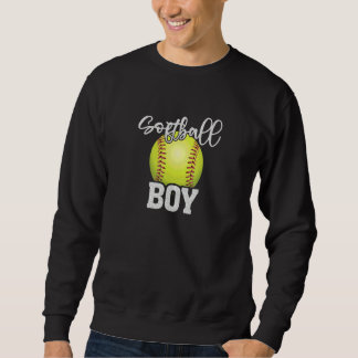 Moletom Menino de Softbol Família de Softbol Vintage Combi