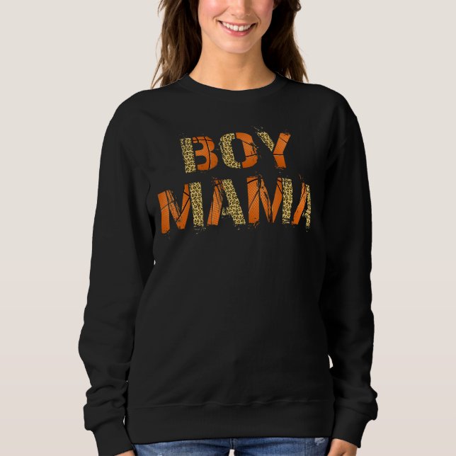 Moletom Menino Mamãe Para Mulher Leopardo Imprime Tema De  (Frente)
