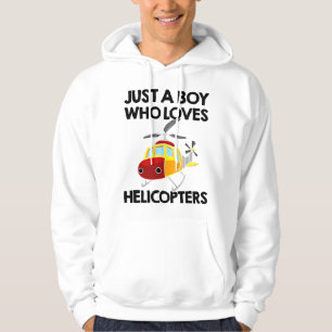 Moletom Meninos de Helicóptero Engraçado Crianças Homens P