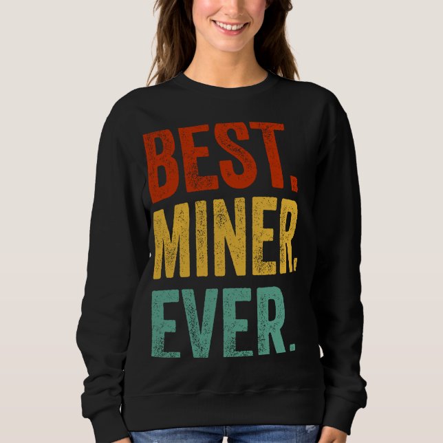 Moletom Menor Engenheiro de Mineração de Dados de Ever (Frente)