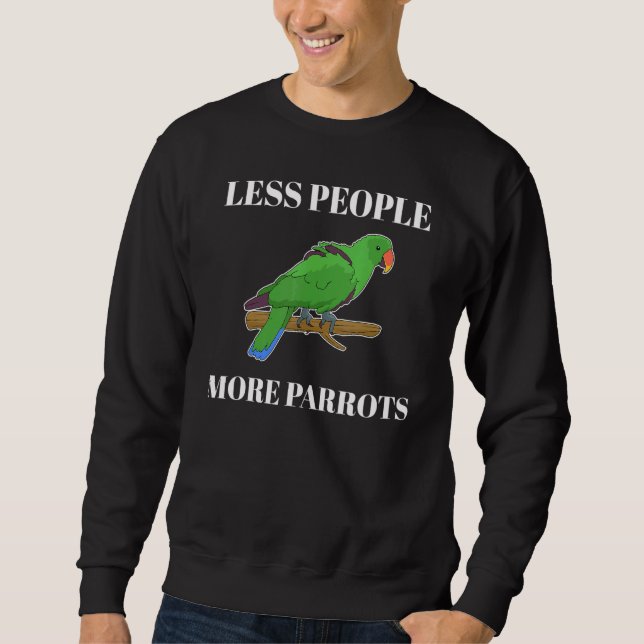 Moletom Menos Pessoas Mais Peças Eclectus (Frente)
