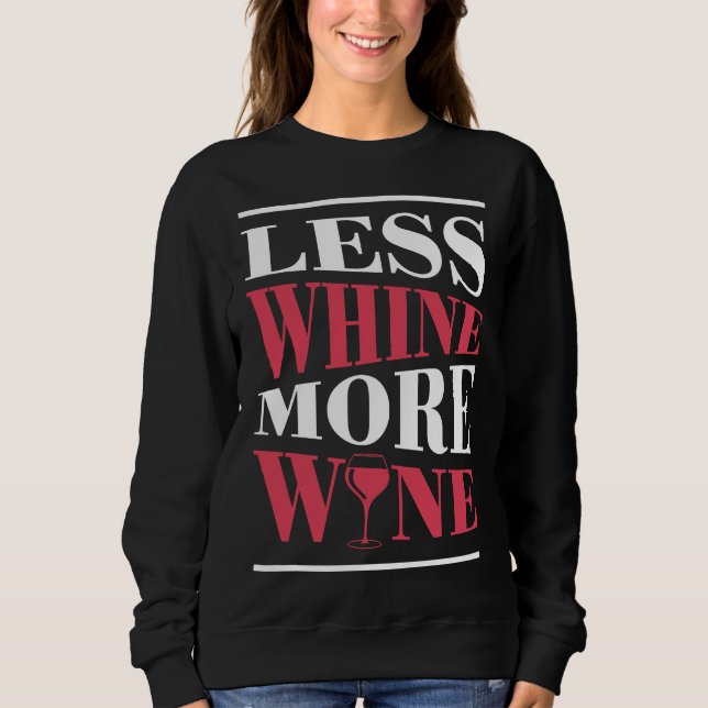 Moletom Menos Sorvetes Mais Vinho E Ideia (Frente)