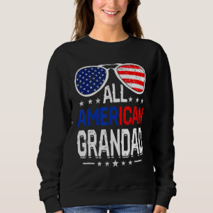 Moletom Mens All American Grandad 4 De Julho De Dia de os