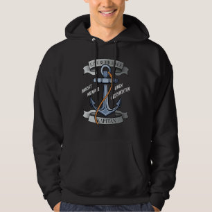 Moletom Mens Anchor Capitão Barcos Moin North Sea Balti