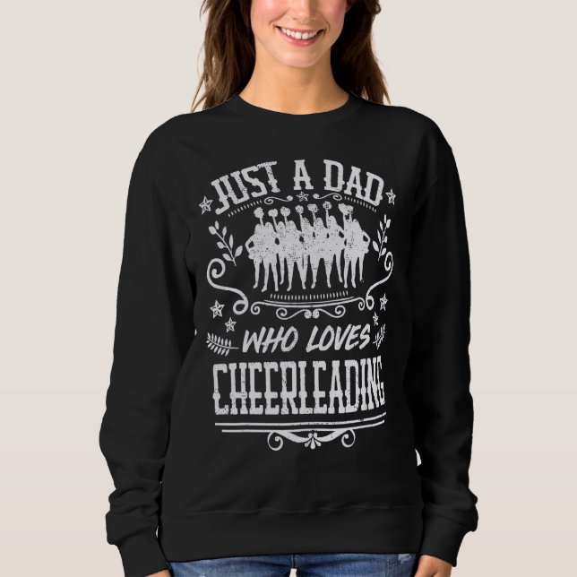 Moletom Mens Apenas Um Pai Que Ama Cheerhead (Frente)