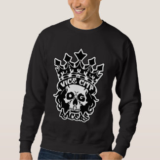 Moletom Men's Basic Sweatshirt w/ King Skull Logo