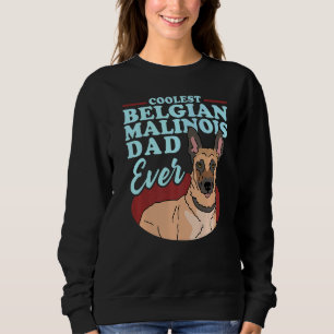 Moletom Mens Belgas Malinois Pai Dono de Cachorro Malinois