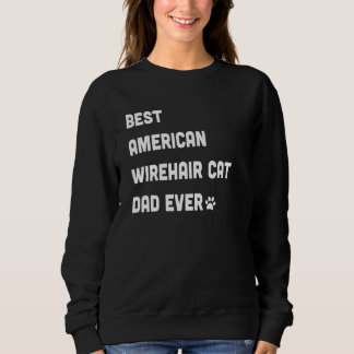 Moletom Mens Best American Wirehair Cat Dad