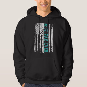 Moletom Mens Best Pap Ever American Flag Dia de os pais F