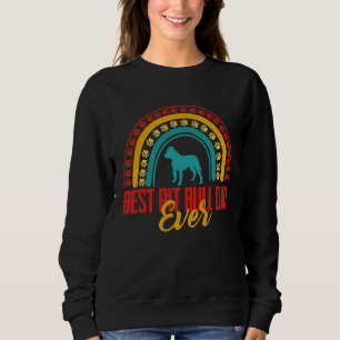 Moletom Mens Best Pit Bull Pai Ever Rainbow Pit Bull Propr