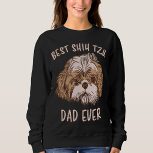 Moletom Mens Best Shih Tzu Pai Nunca Cachorro Shih Tzu Shi