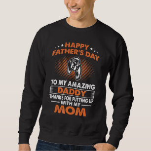 Moletom Mens Black E Tan Coonhound Pai Feliz Pais