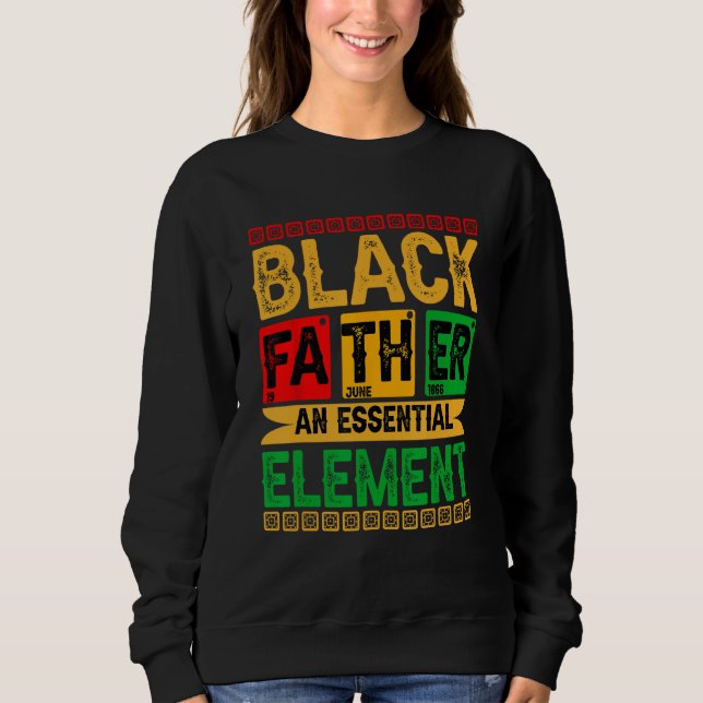 Moletom Mens Black Father The Essential Element - Father's (Frente)