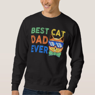 Moletom Mens Cat Pai Pai Melhor Pai De Gato Nunca Pais Da