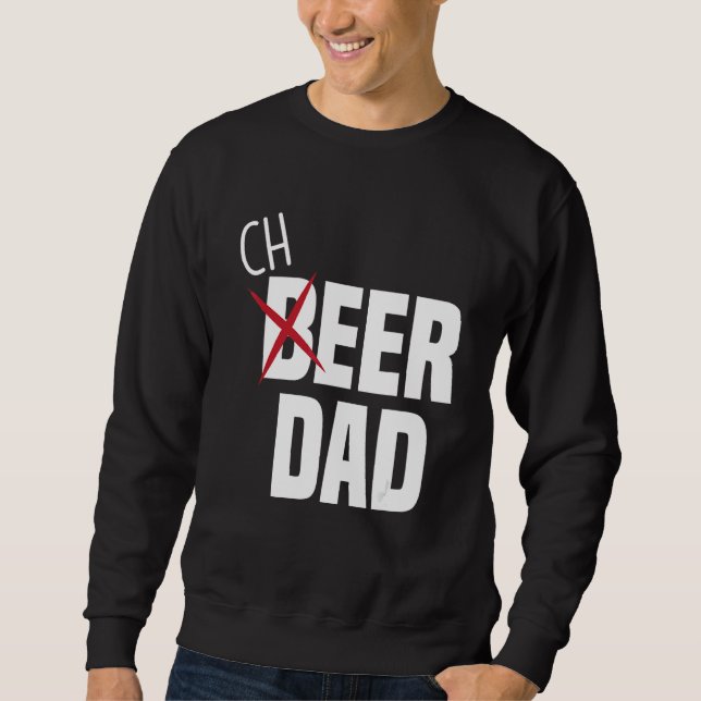 Moletom Mens Cheer Dad Cheerleading Dad Beer   Cheerleader (Frente)