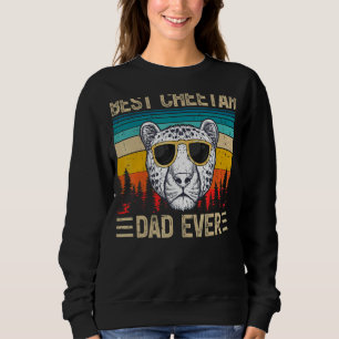Moletom Mens Cheetah Vintage Melhor Pai Cheetah Nunca Pai