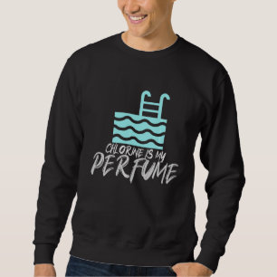 Moletom Mens Chlorine É O Meu Perfume Swimmer Triathlon Aq