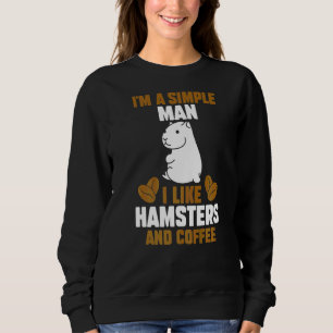 Moletom Mens Coffee Hamster