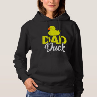 Moletom Mens Cute Duckets Pai Dia de os pais Duck
