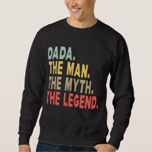 Moletom Mens Dada O Homem O Mito O Pai Da Lenda Papa Gordo