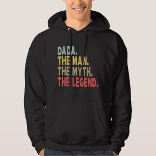 Moletom Mens Dada O Homem O Mito O Pai Da Lenda Papa Gordo
