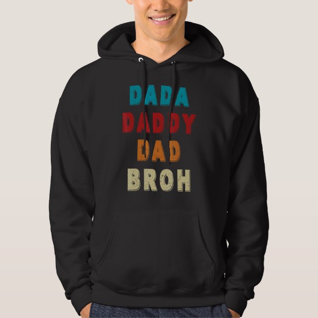 Moletom Mens Dada Pai Pai Bruh (Frente)