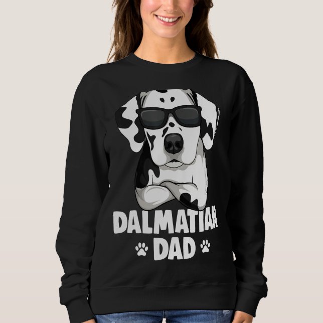 Moletom Mens Dalmatian Dog Dad (Frente)
