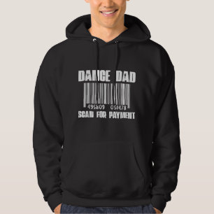Moletom Mens Dance Dad Scan For Payment Funny Ballet Fathe