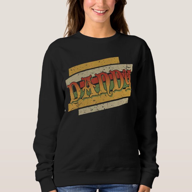 Moletom Mens Dandy Retro Vintage Stepdad Stepdad (Frente)