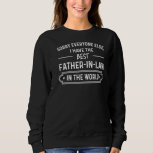 Moletom Mens Desculpem-Me, Tenho Pai Na Família Da Lei.
