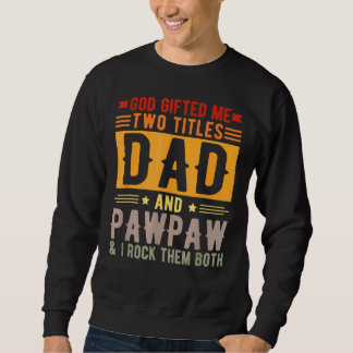 Moletom Mens Deus Me Deu Dois Títulos De Pai E Pawpaw Fath