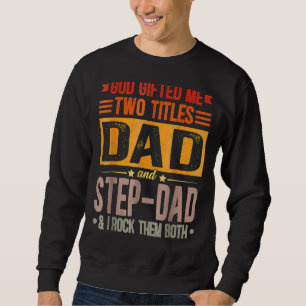 Moletom Mens Deus Me Deu Dois Títulos Pai E Pai E Eu Roc