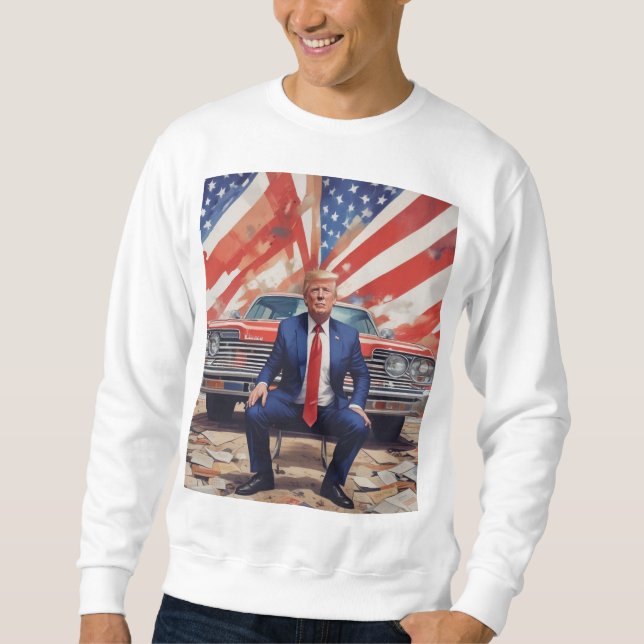 Moletom Mens Donald Trump Sweet (Frente)