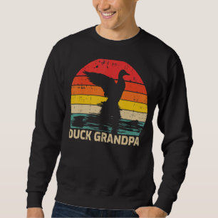 Moletom Mens Duck Vintage Retro Duck Avô Da Pai